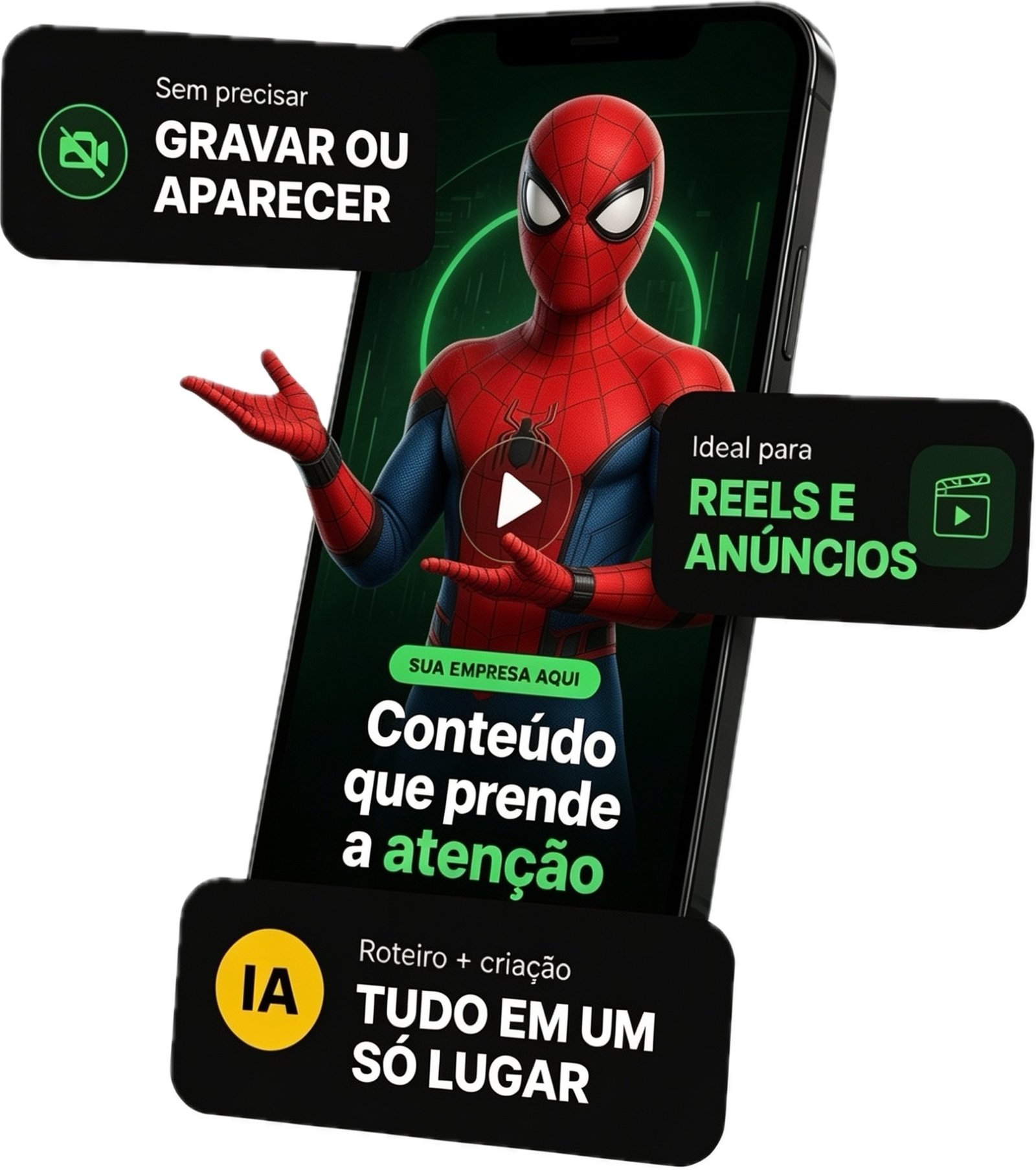 Exemplo real de conteúdo criado com IA